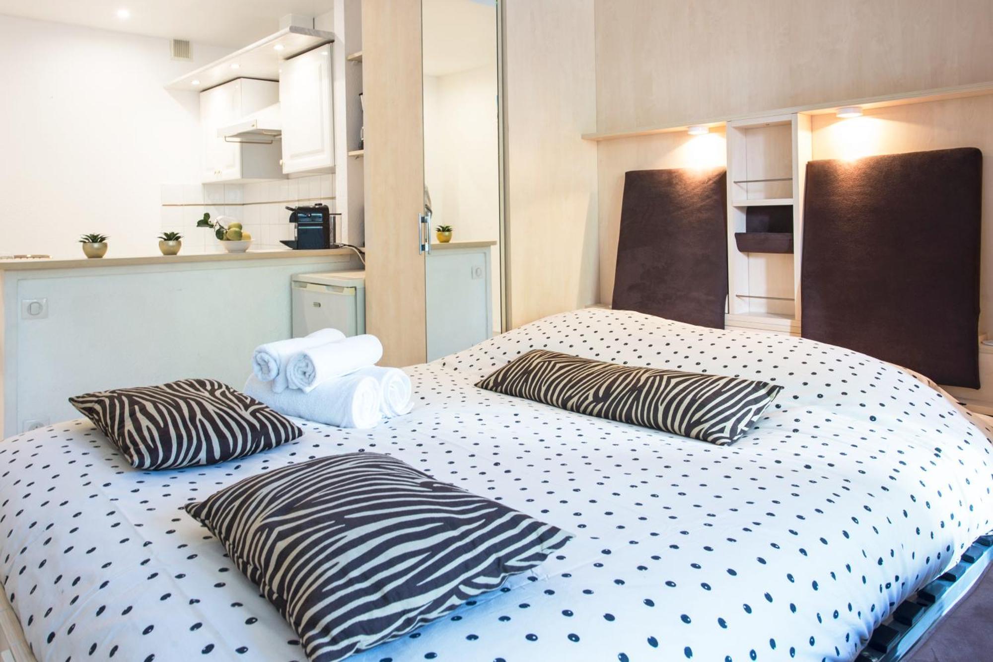 Cosy Studio - Residence Front De Mer - 芒通 外观 照片