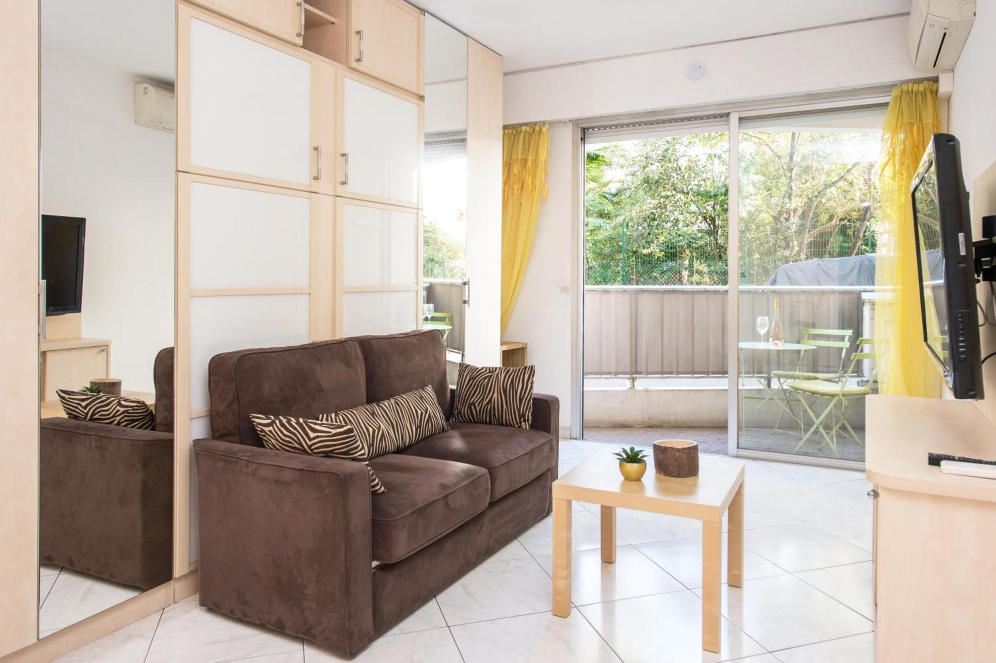 Cosy Studio - Residence Front De Mer - 芒通 外观 照片
